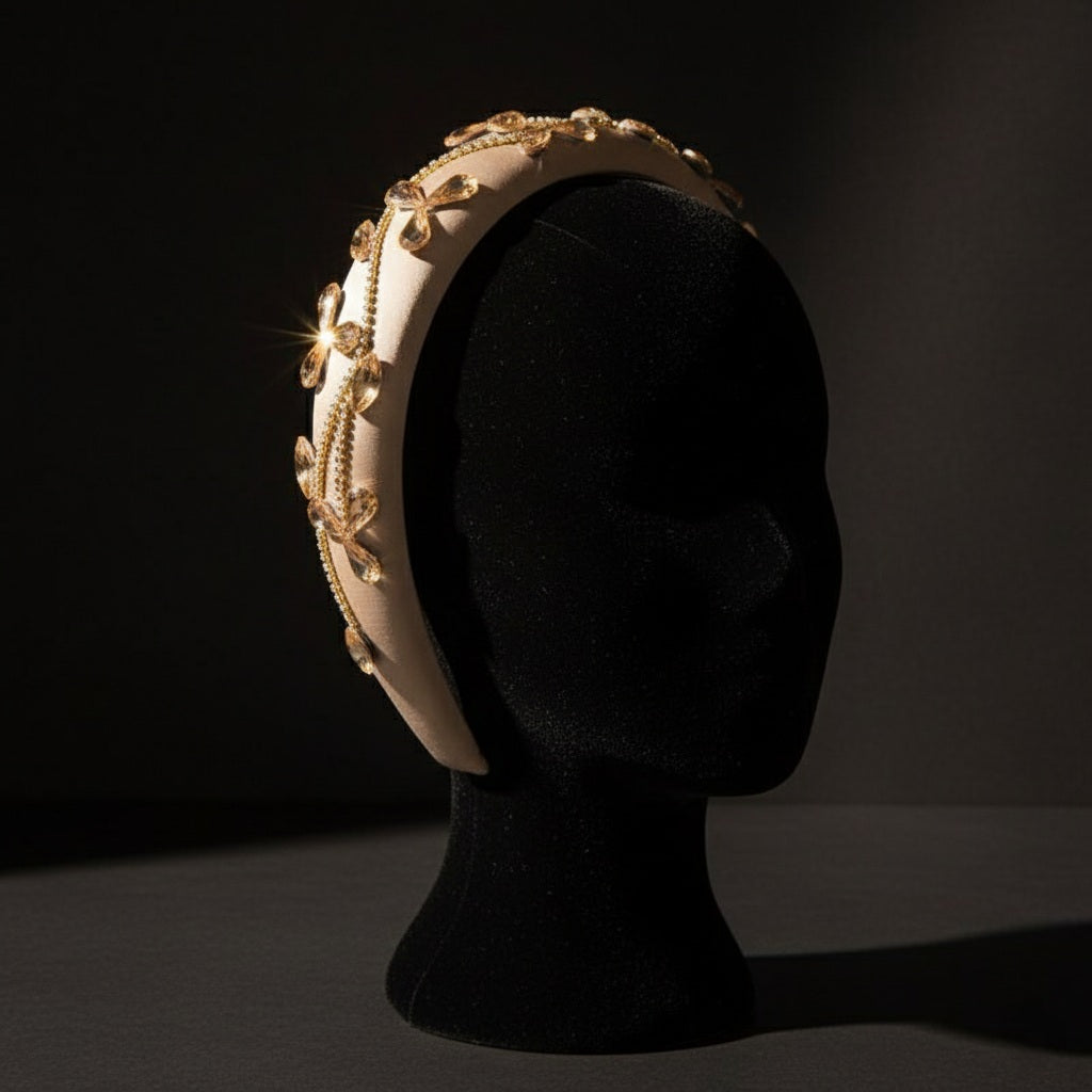 Matu stīpiņa "Tu esi īpaša!" bēša