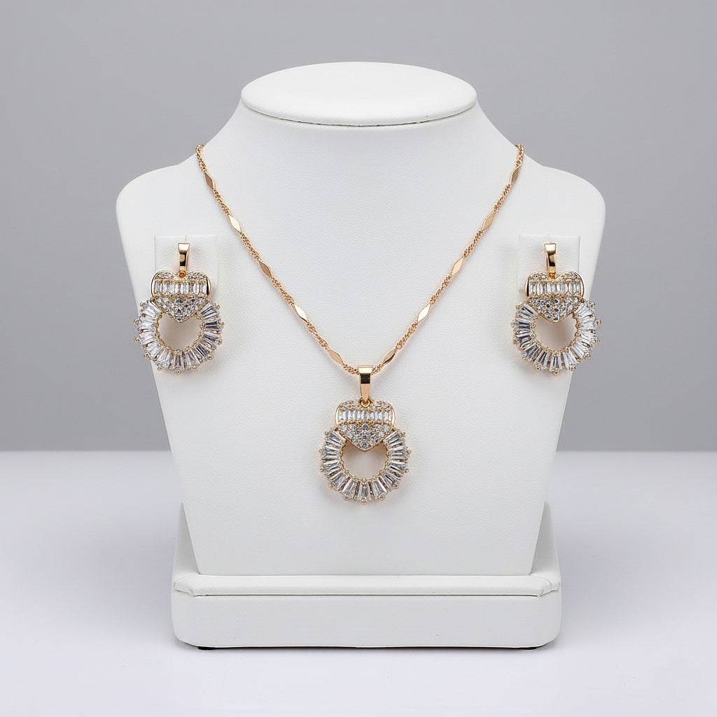 Rotu komplekts "Luxury heart"