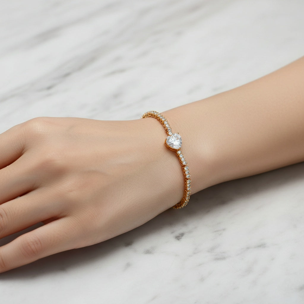 Rokassprādze "Dziļā sirds"