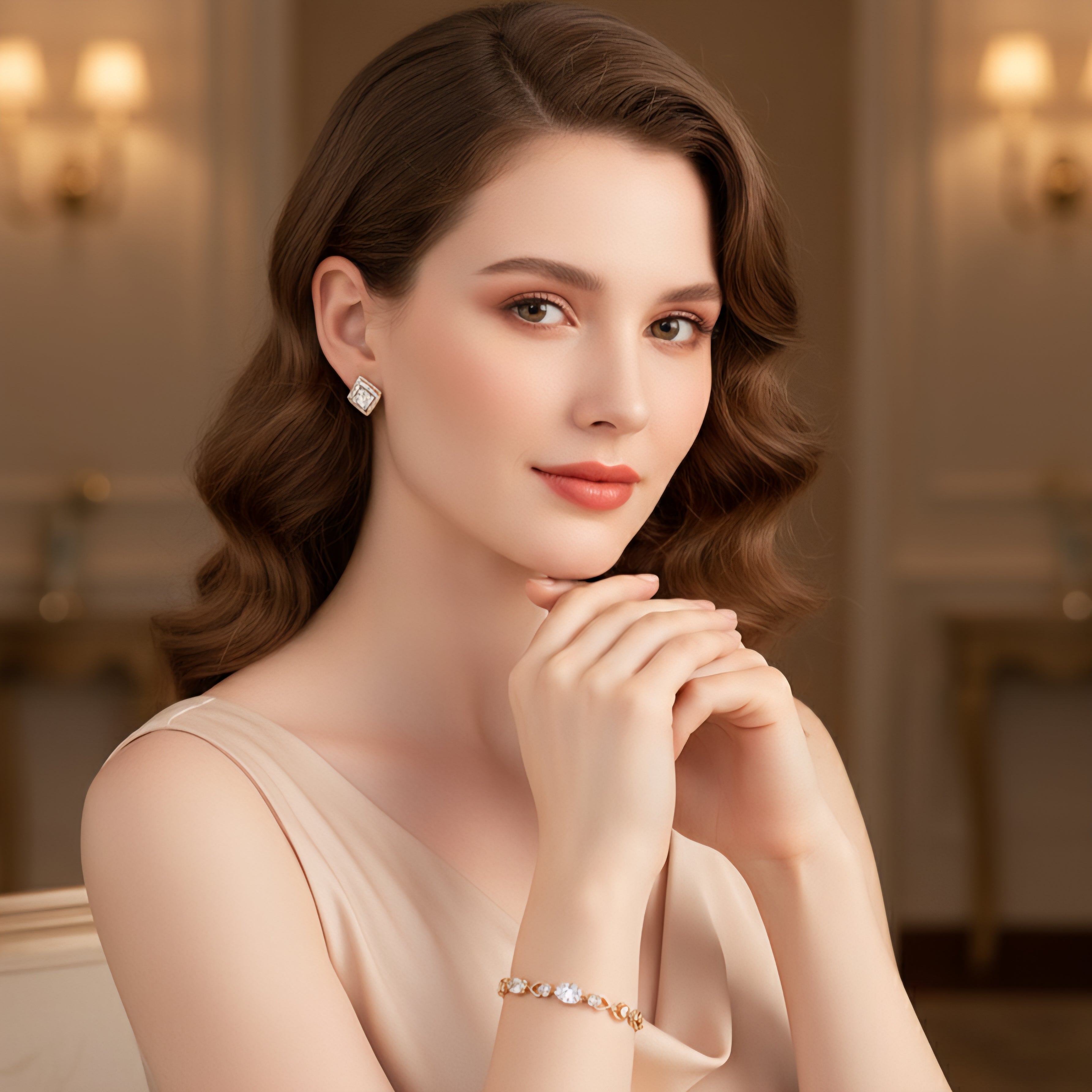 Rokassprādze "Kristālu klasika"