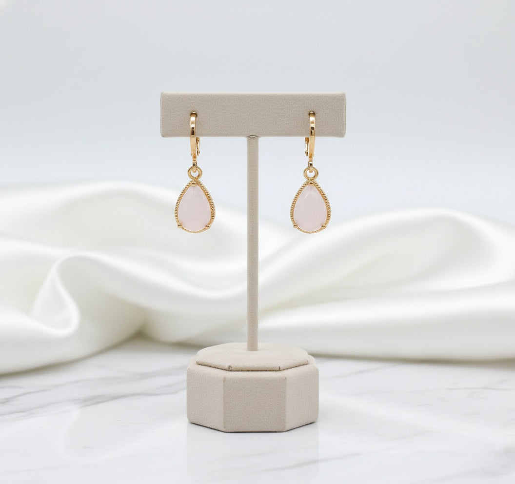 Auskari "Maigi rozā"