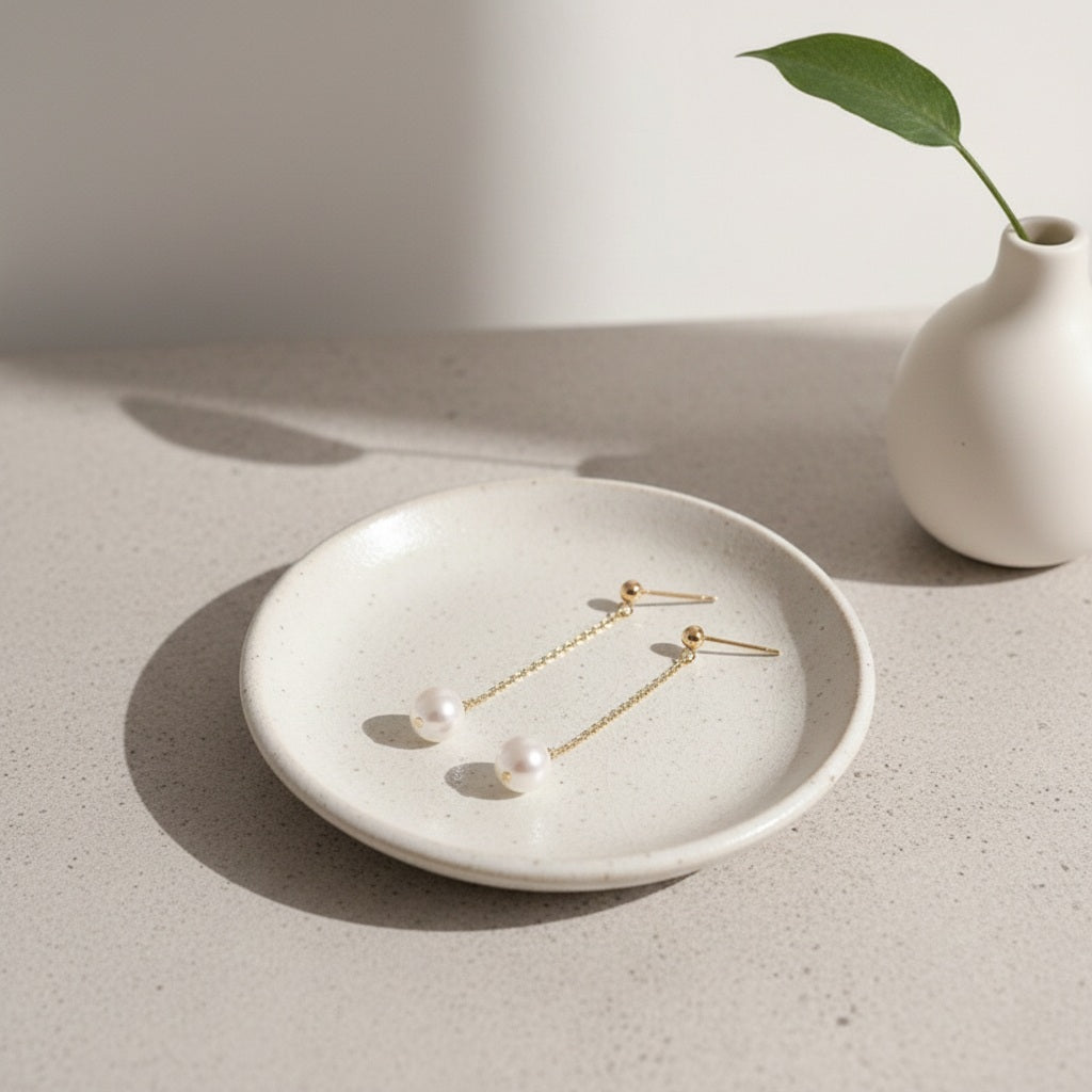 Auskari "Pērle ķēdē"