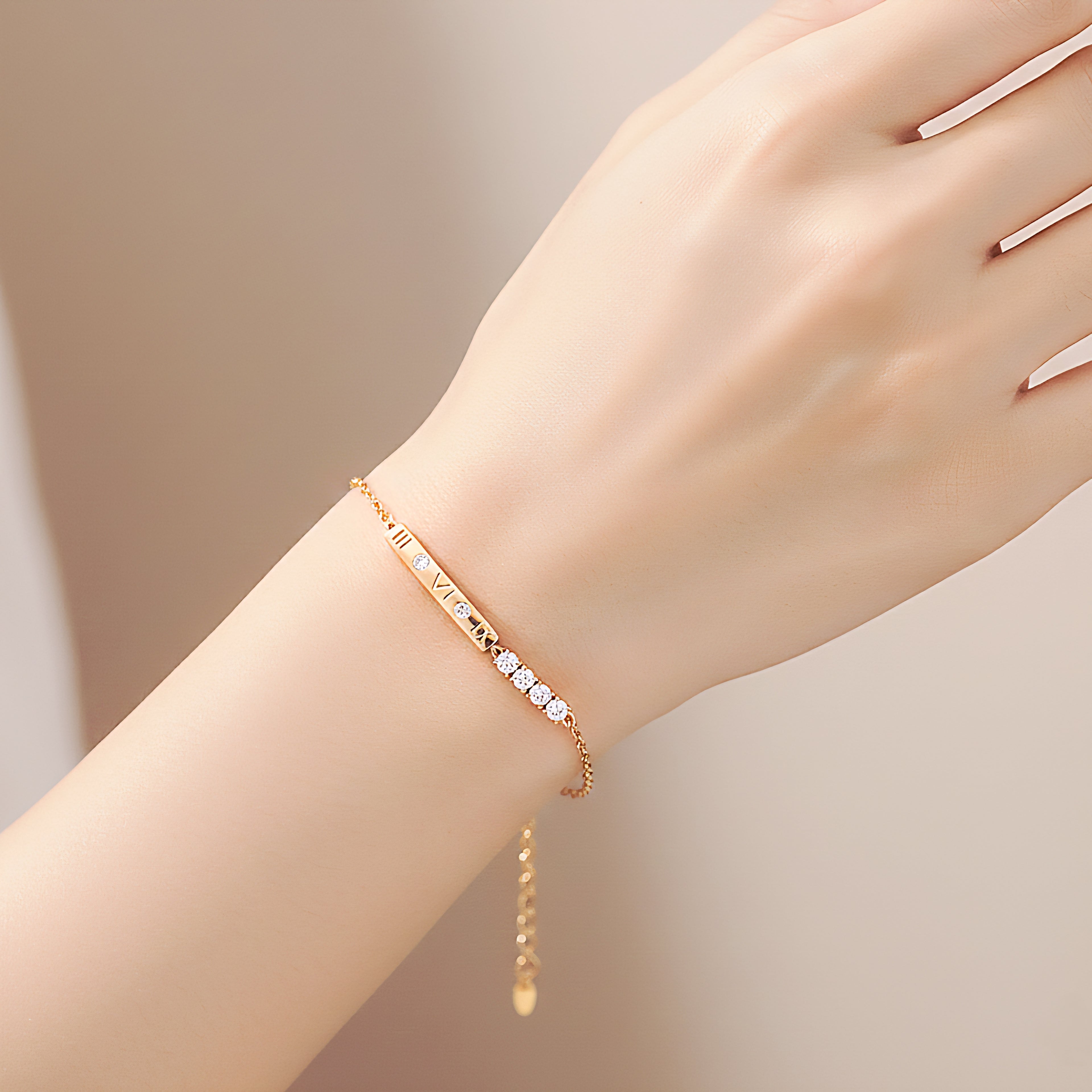 Rokassprādze "Askētiskā ķēdīte"