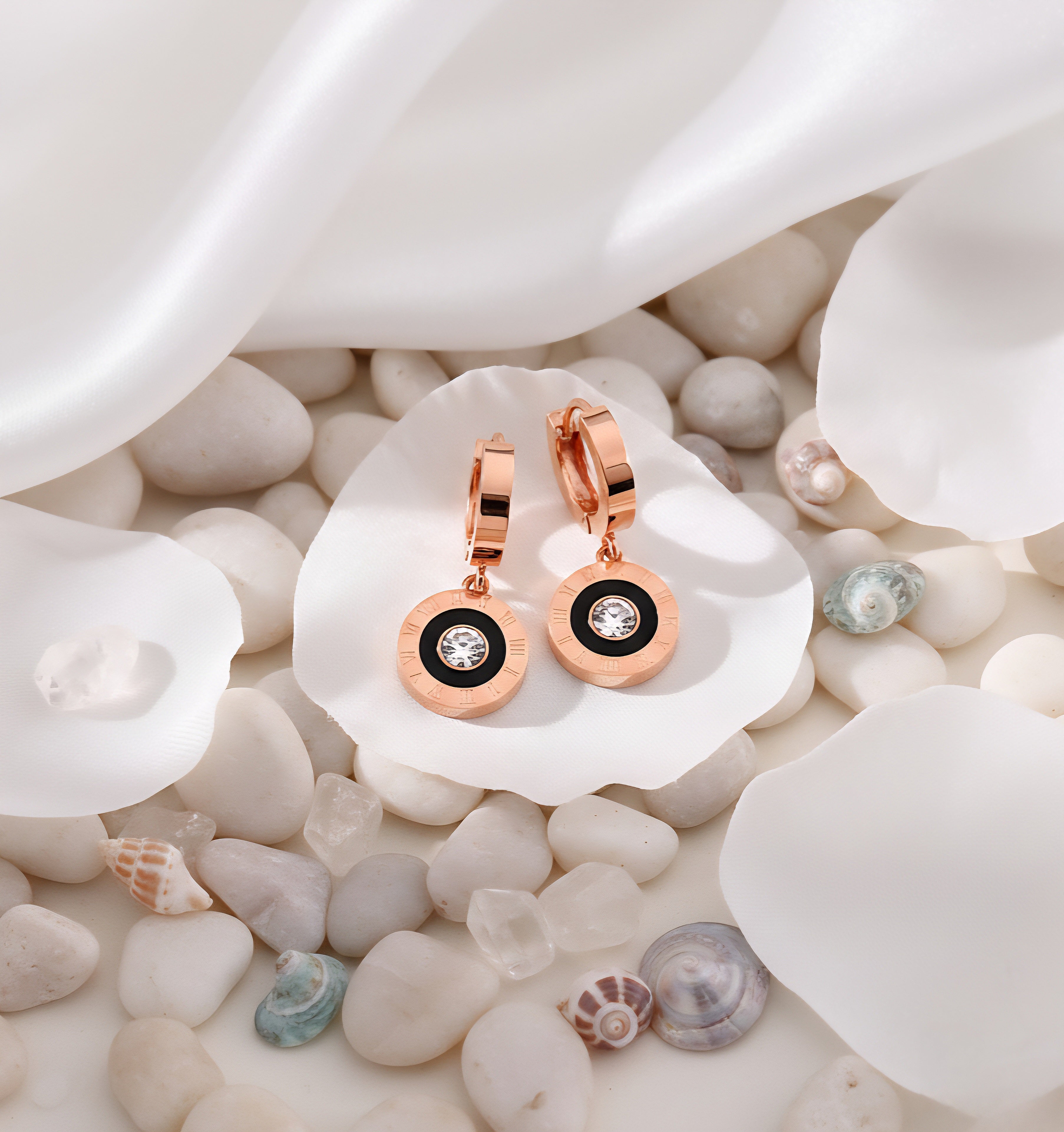 Auskari "Elegance ar kristālu"