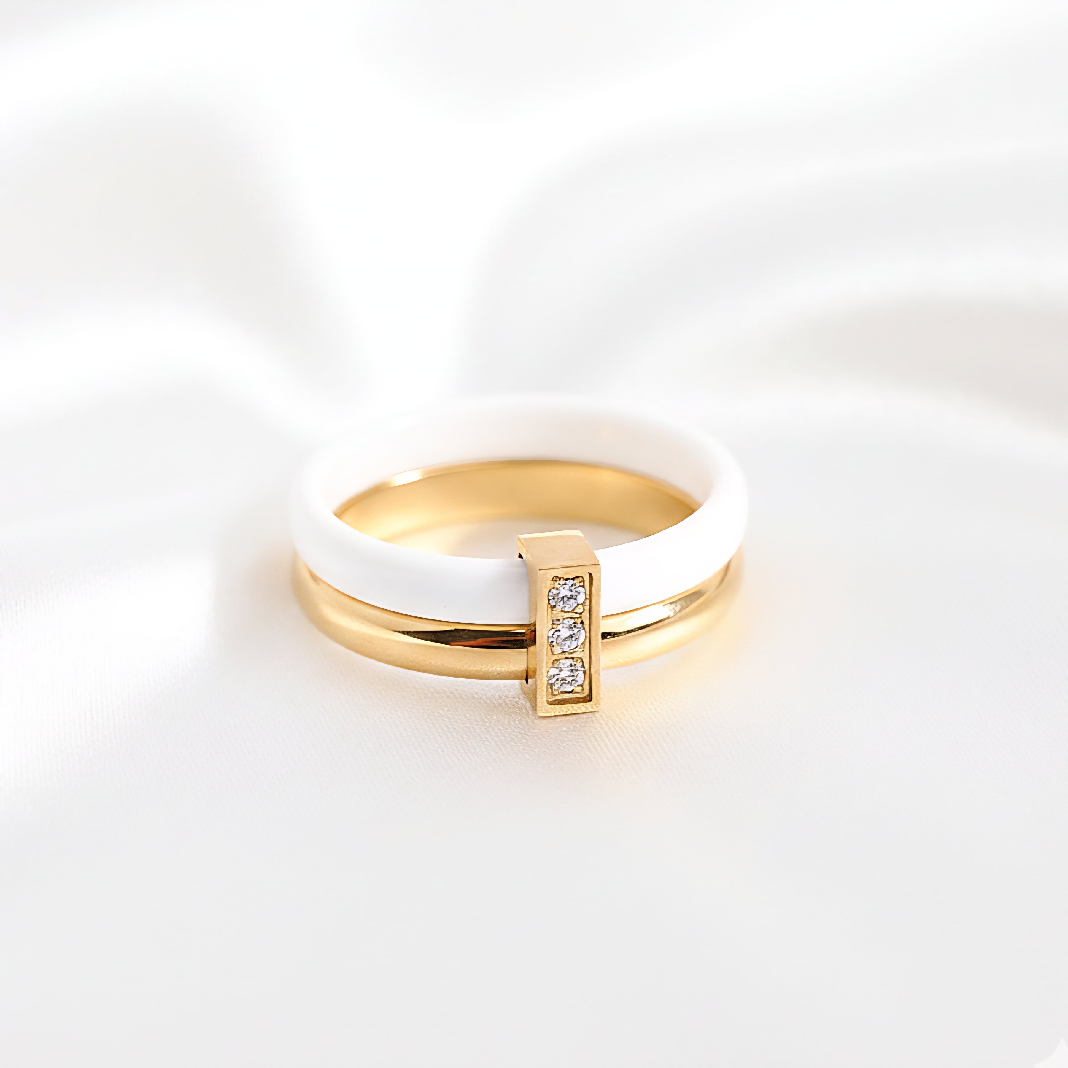 Gredzens "Keramika 2in1"