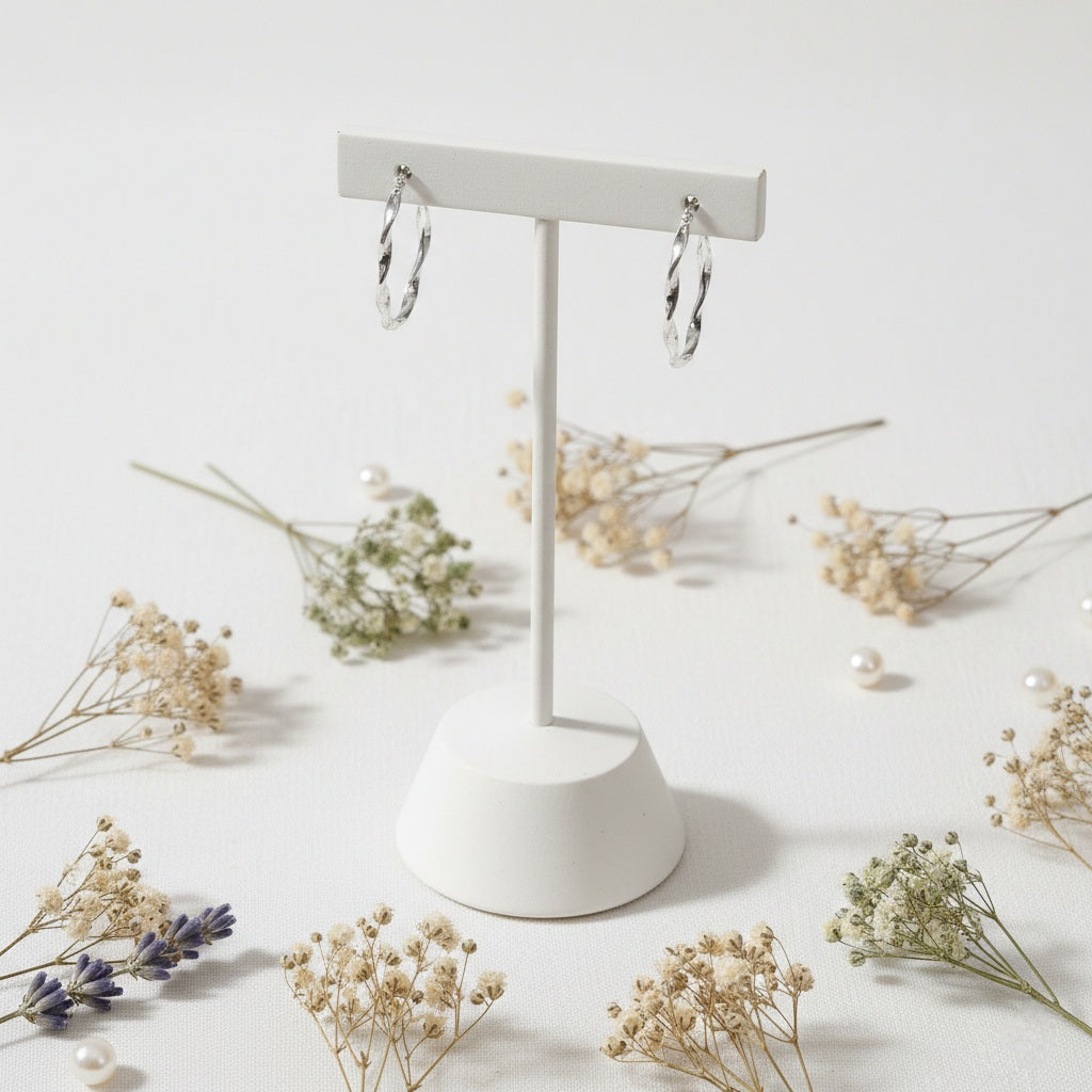 Auskari Bright round ones