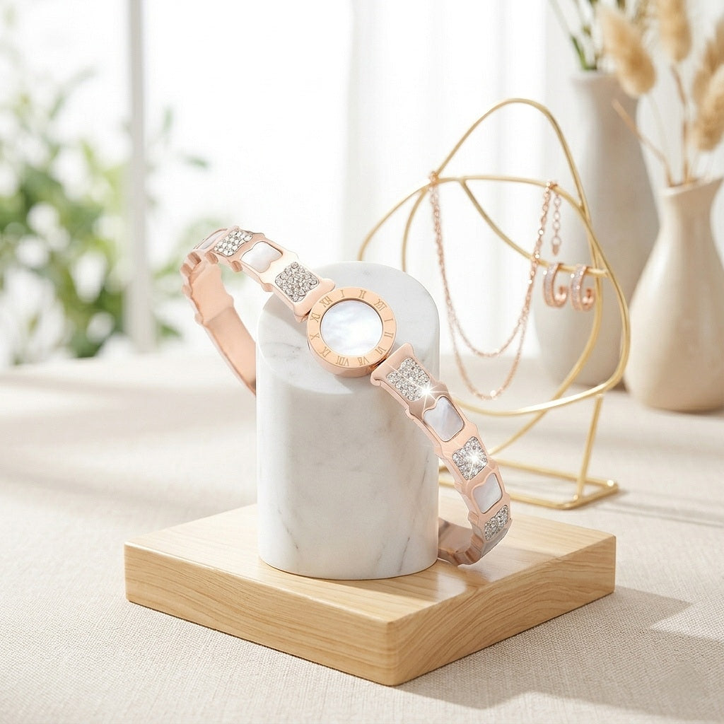 Rokassprādze "Baltā elegance"