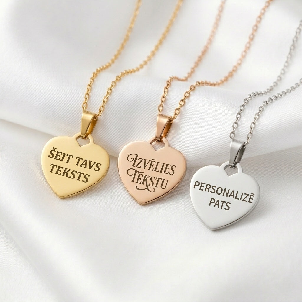 Kaklarota Es Tevi mīlu, mammu | personalizē pēc vēlmes
