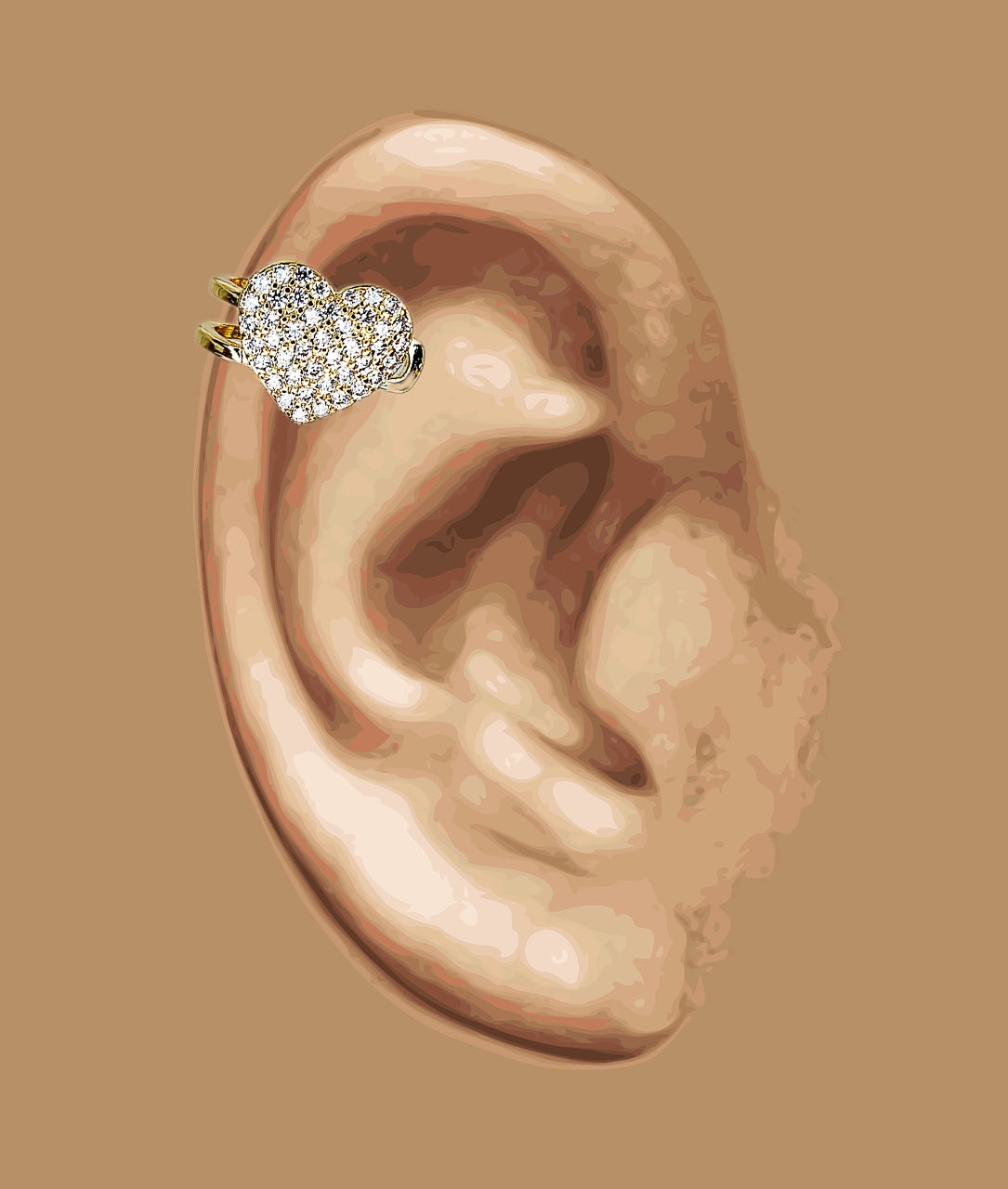 Apzeltīts pīrsings, neizraisa alerģiju, kvalitatīvi pīrsingi, neapsūbē, mitrumizturīgi. Drošs pirkums, ātra piegāde, plašs sortiments, vienkārša atgriešana. Deg…