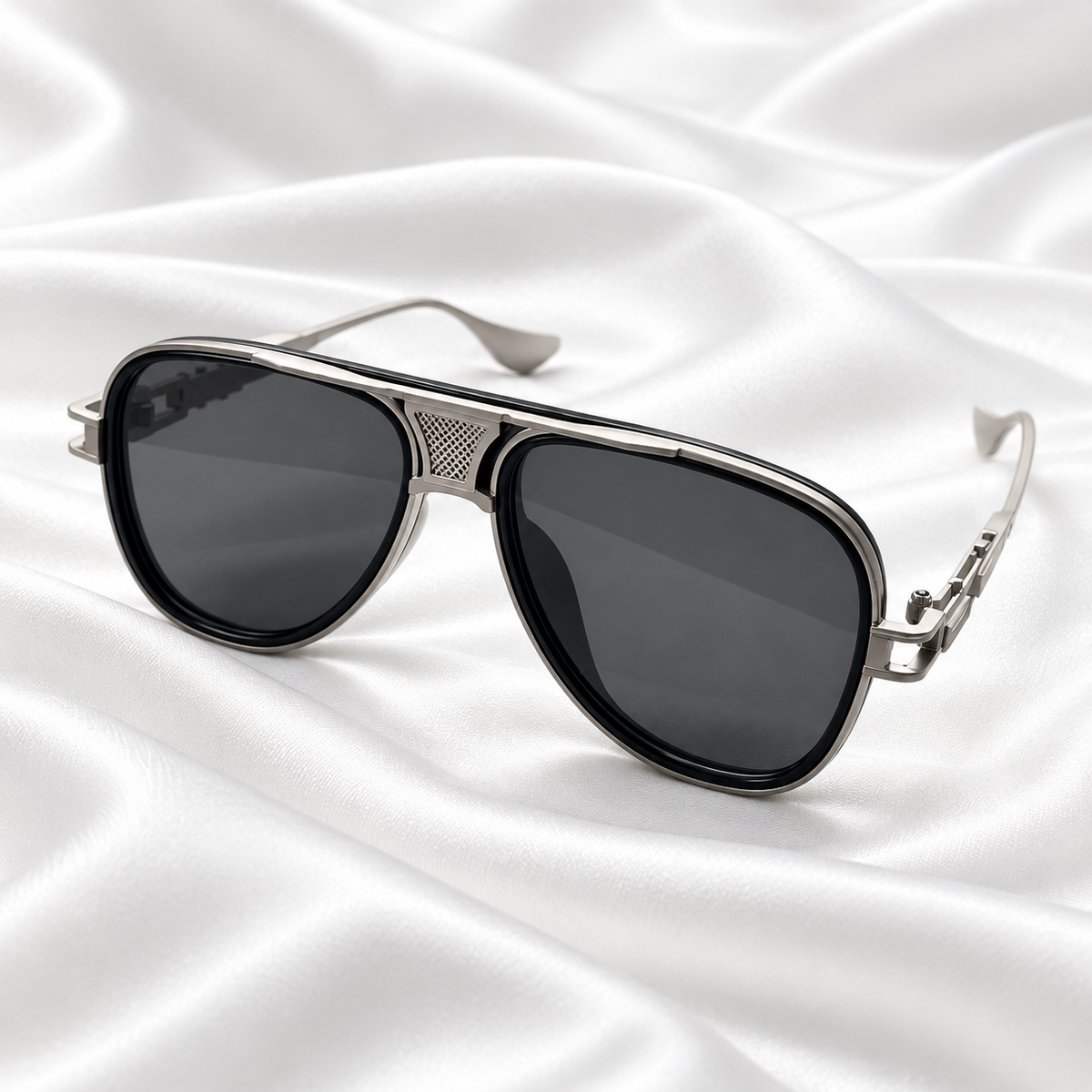Saulesbrilles Eclipse Steel Aviators