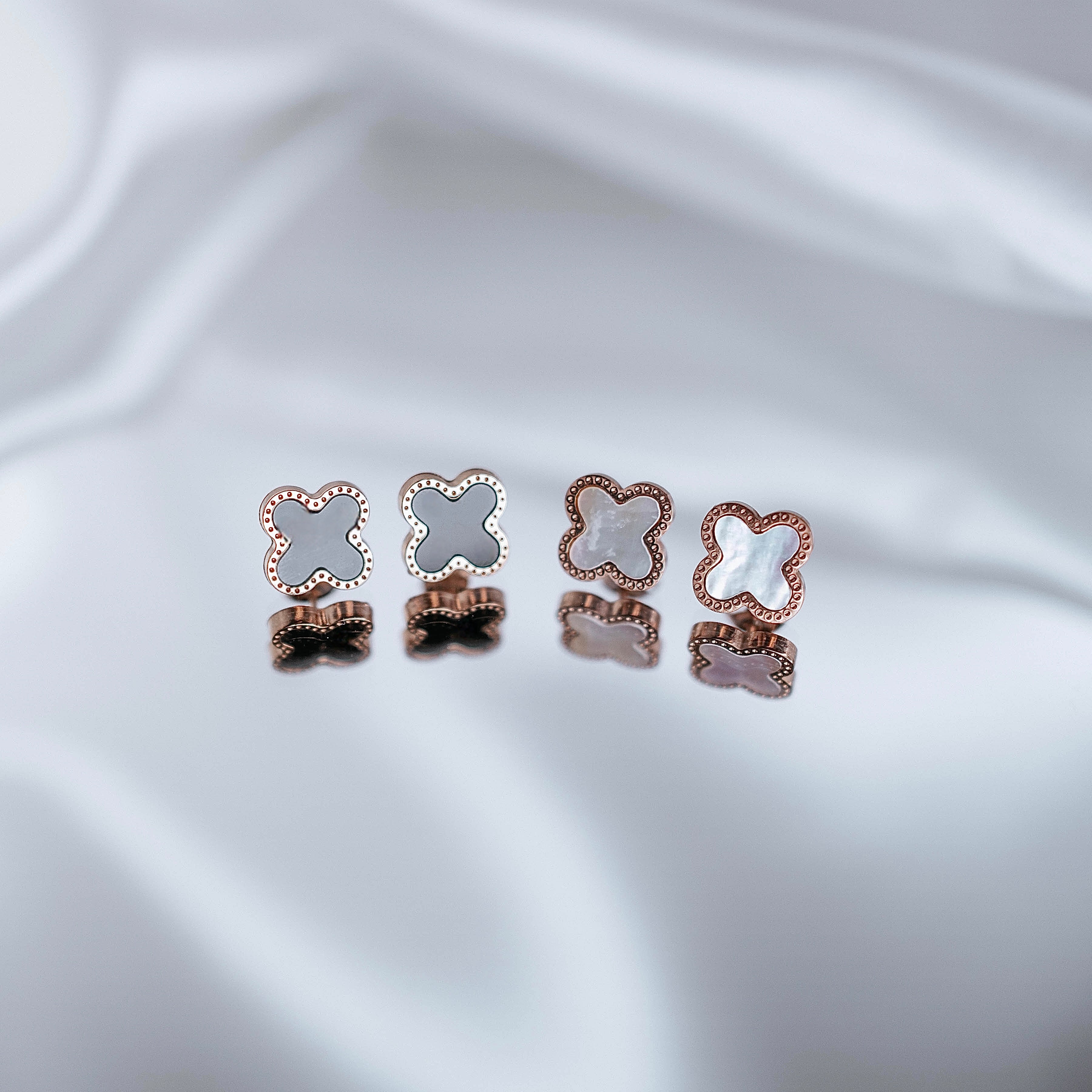 Auskari "Clover stud" /izvēlies