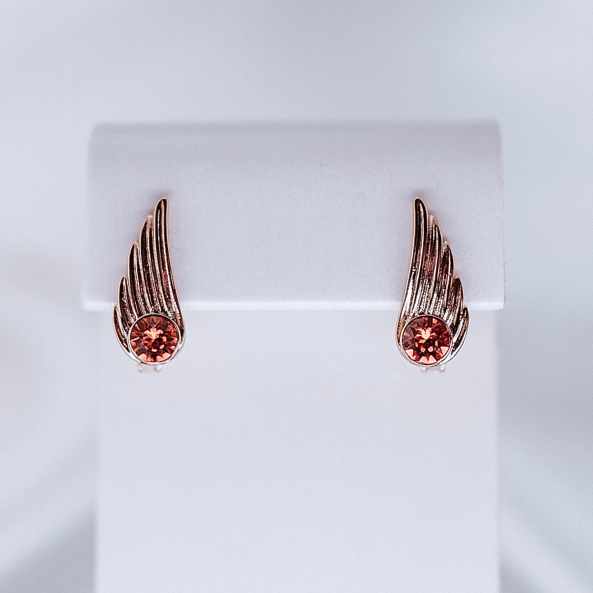 Auskari "Eņģeļa spārniņi - dzidri"