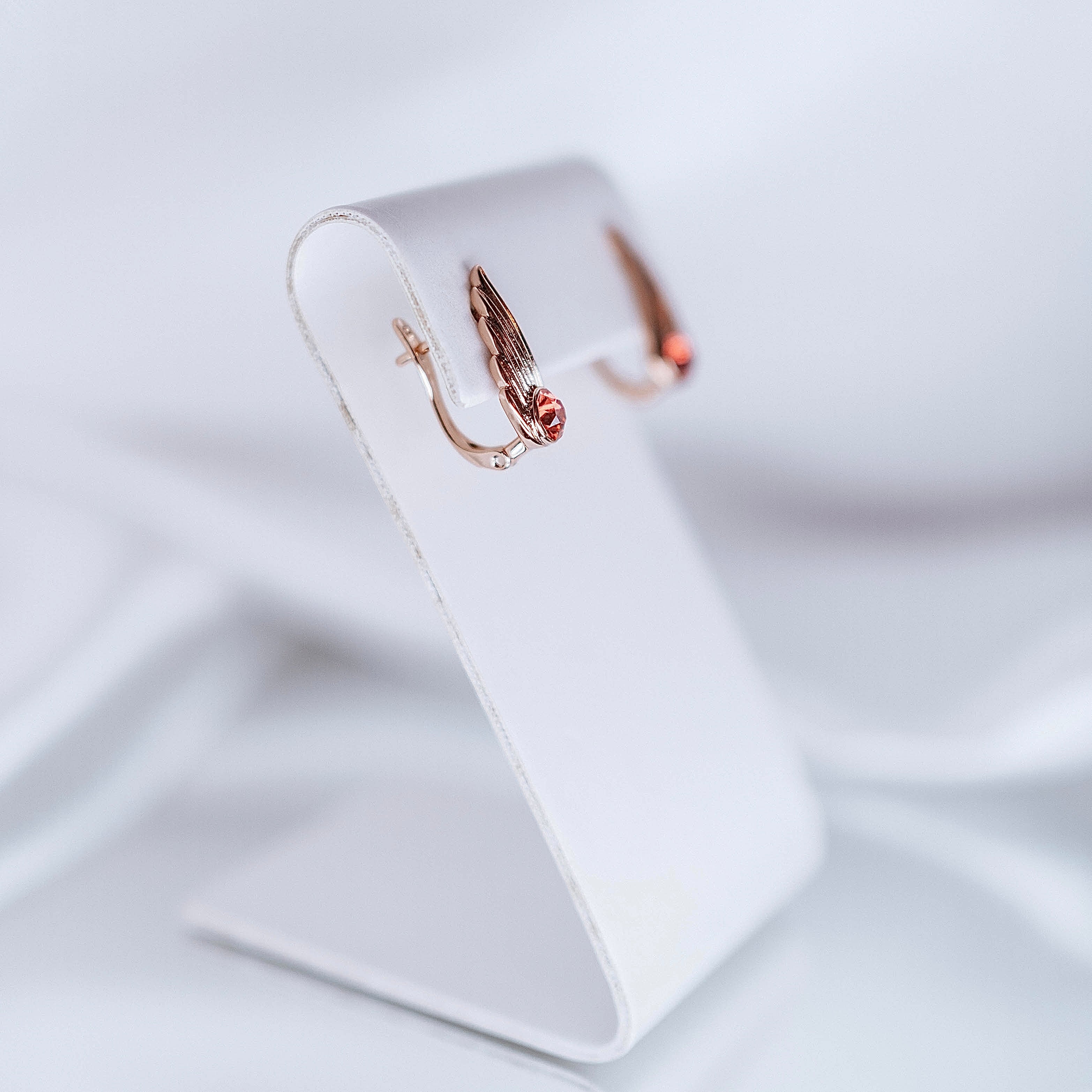 Auskari "Eņģeļa spārniņi - dzidri"