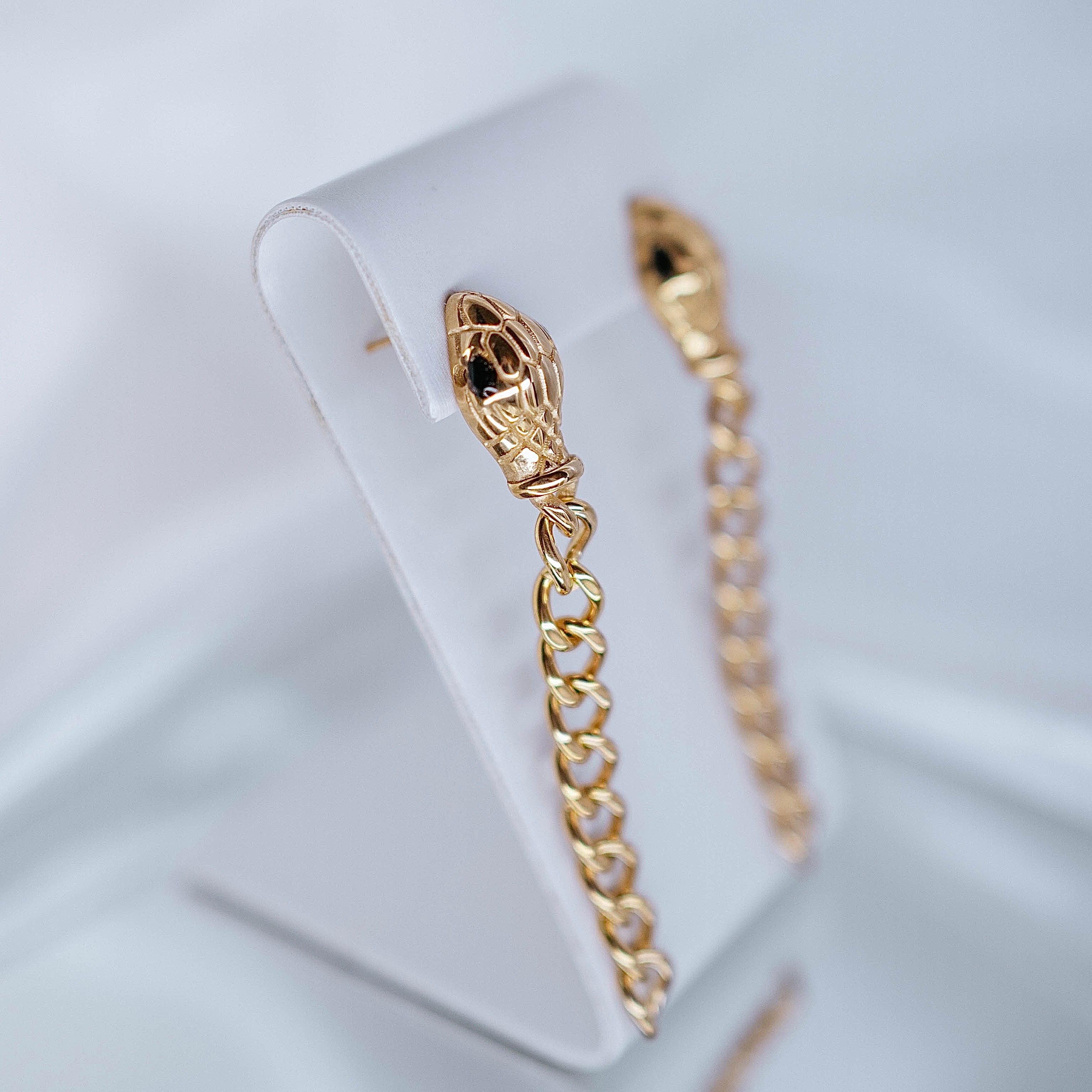 Auskari "Zelta čūska"