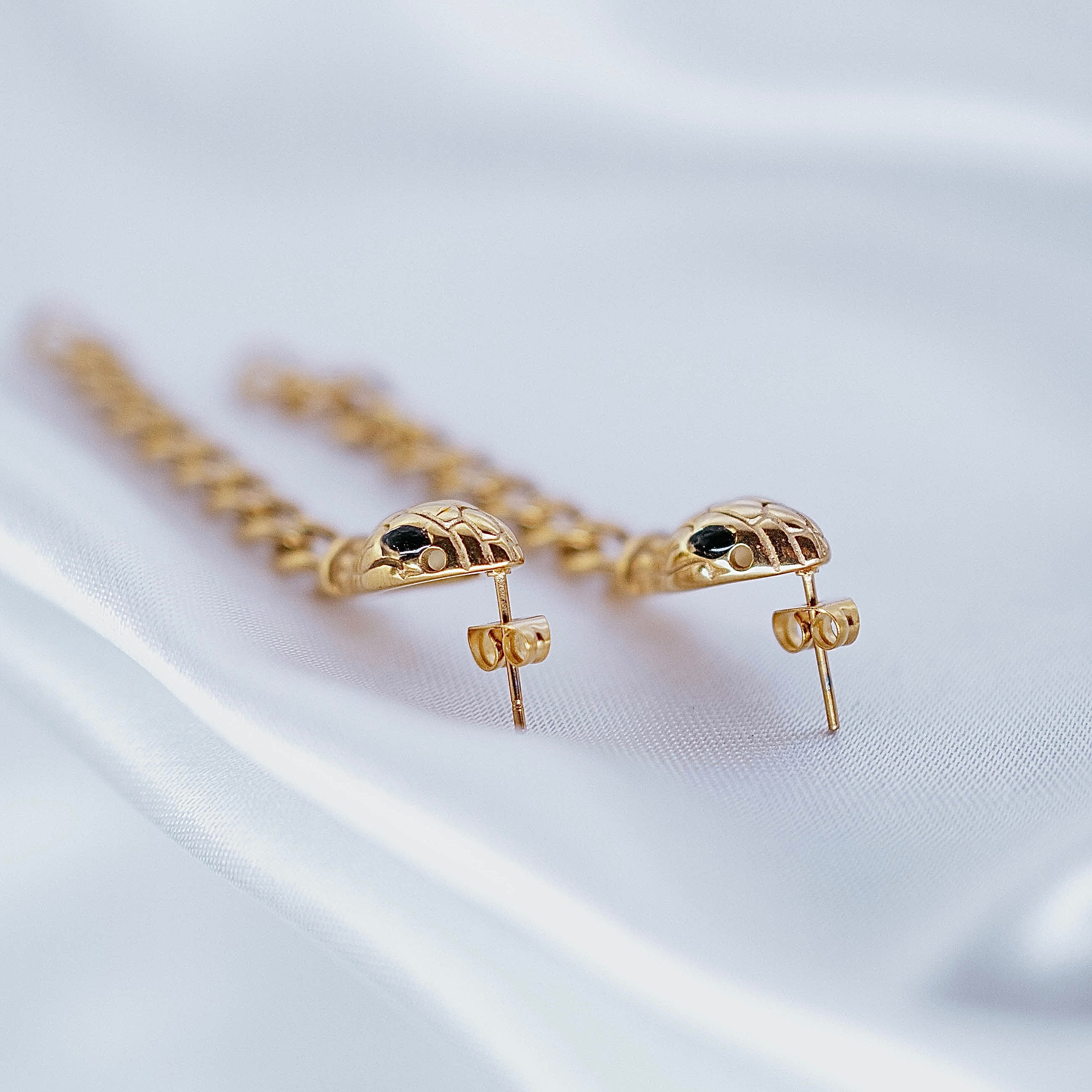 Auskari "Zelta čūska"