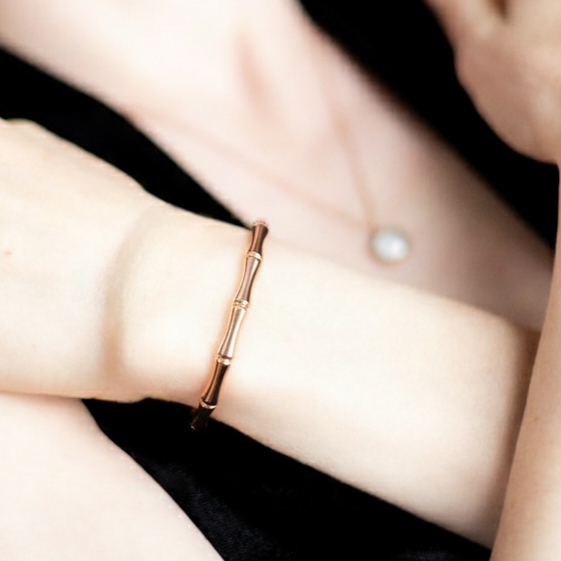 Rokassprādze "Zeltītais bambuss"