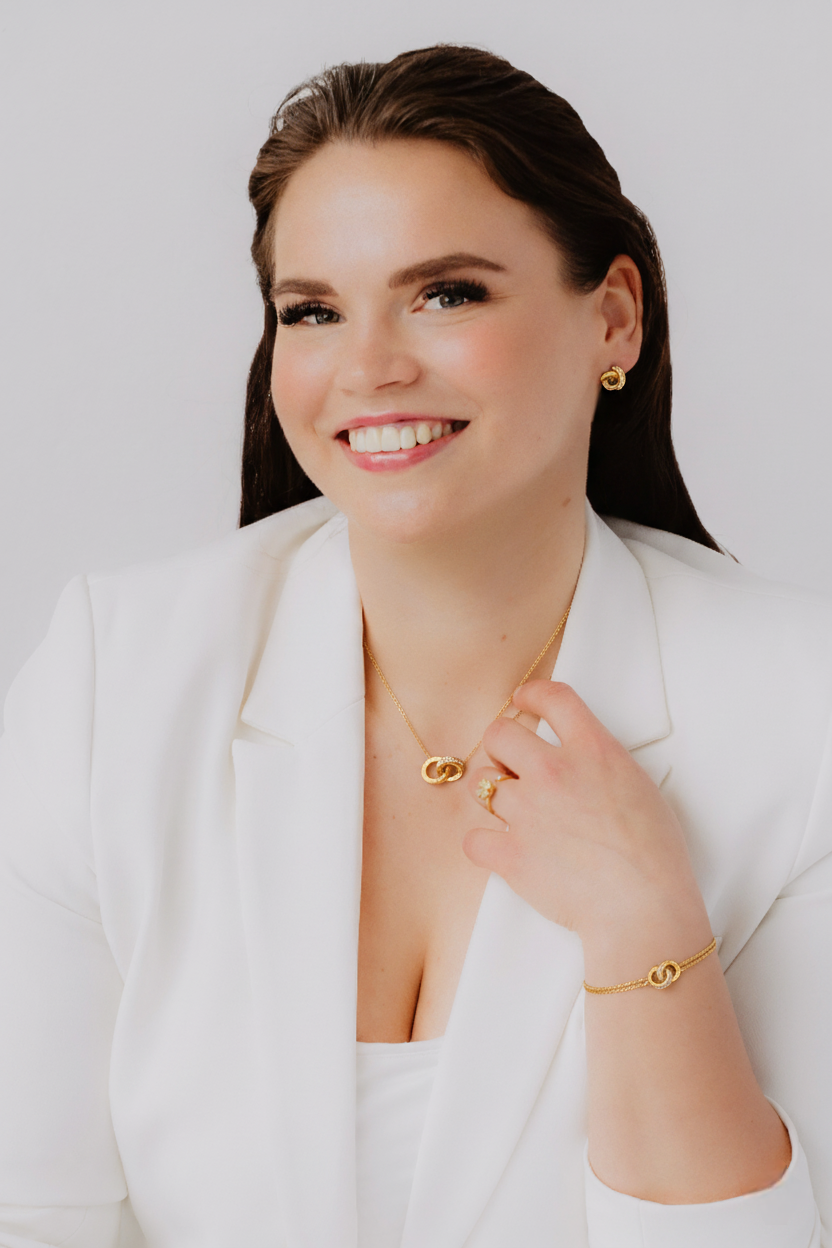 Jewelry set "Roman crystals - complete"