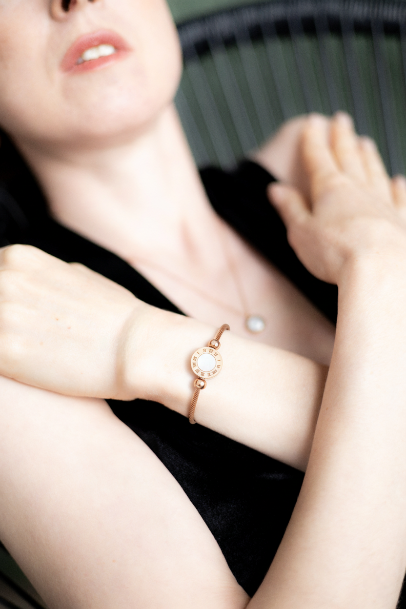 Rokassprādze "Zeltītais perlamutrs"