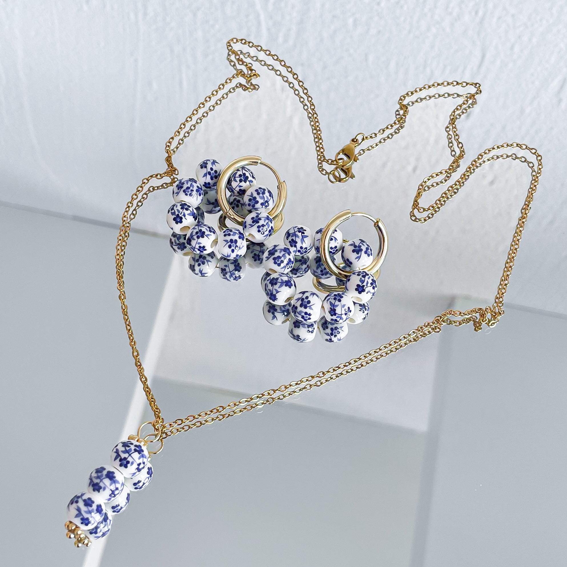 Rotu komplekts "Zilie ziedi"