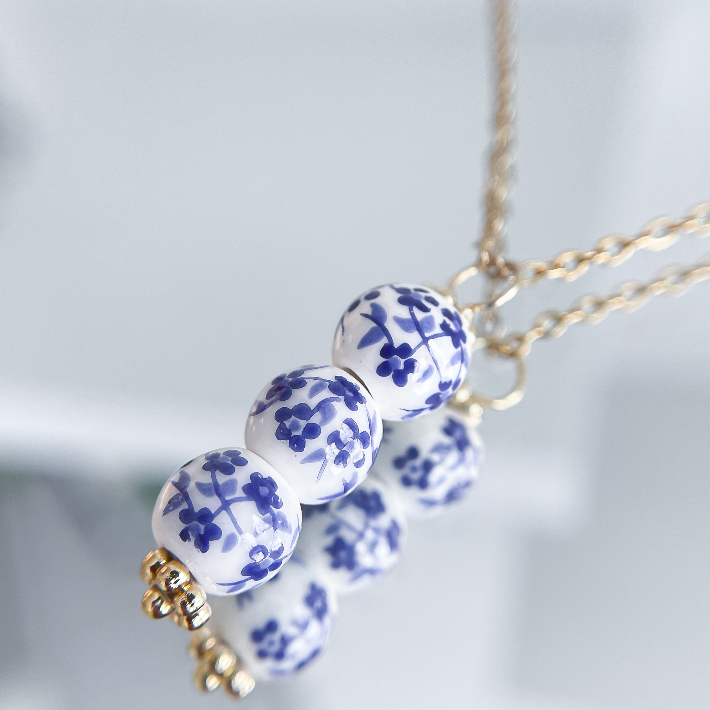 Rotu komplekts "Zilie ziedi"