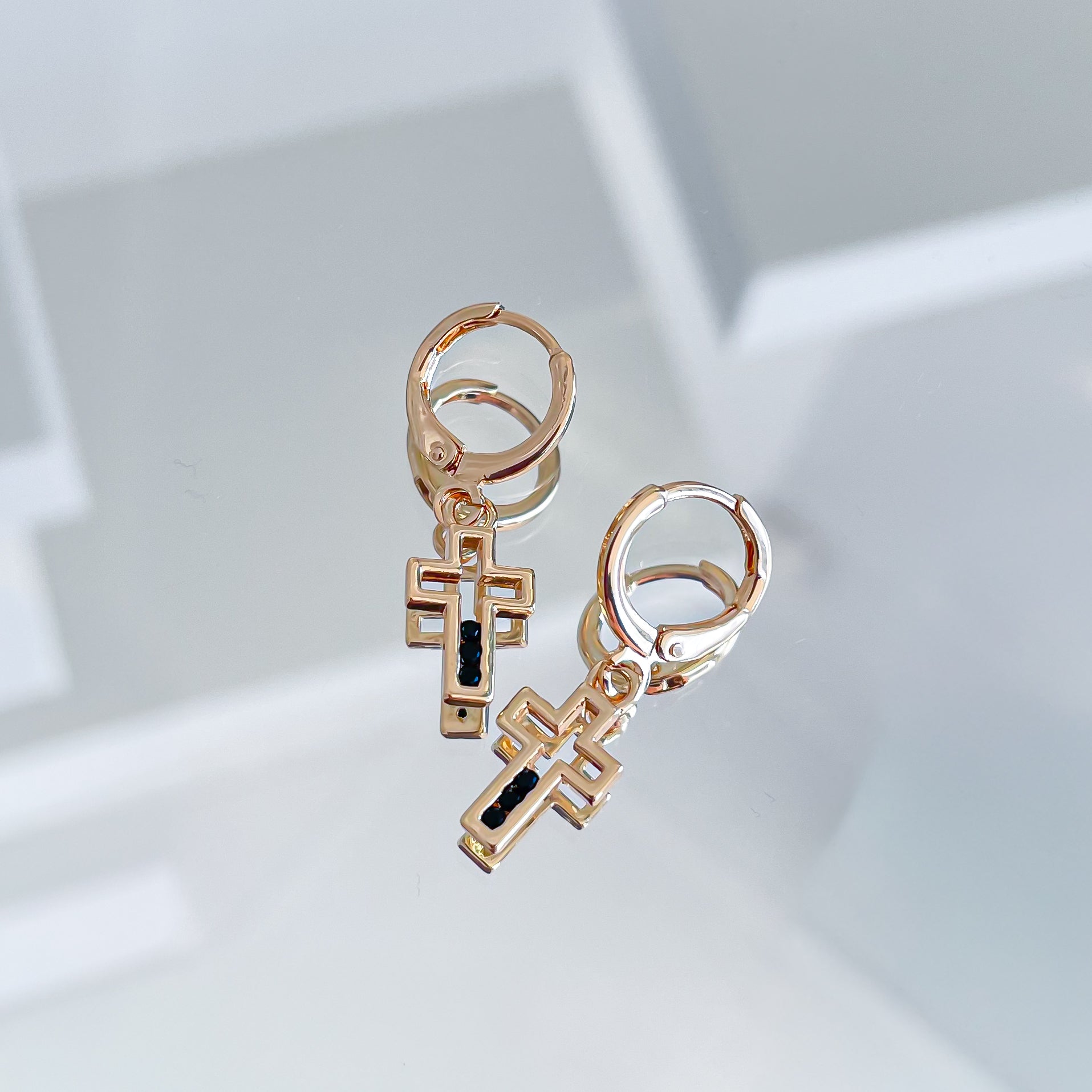 Auskari "Mazais krustiņš"