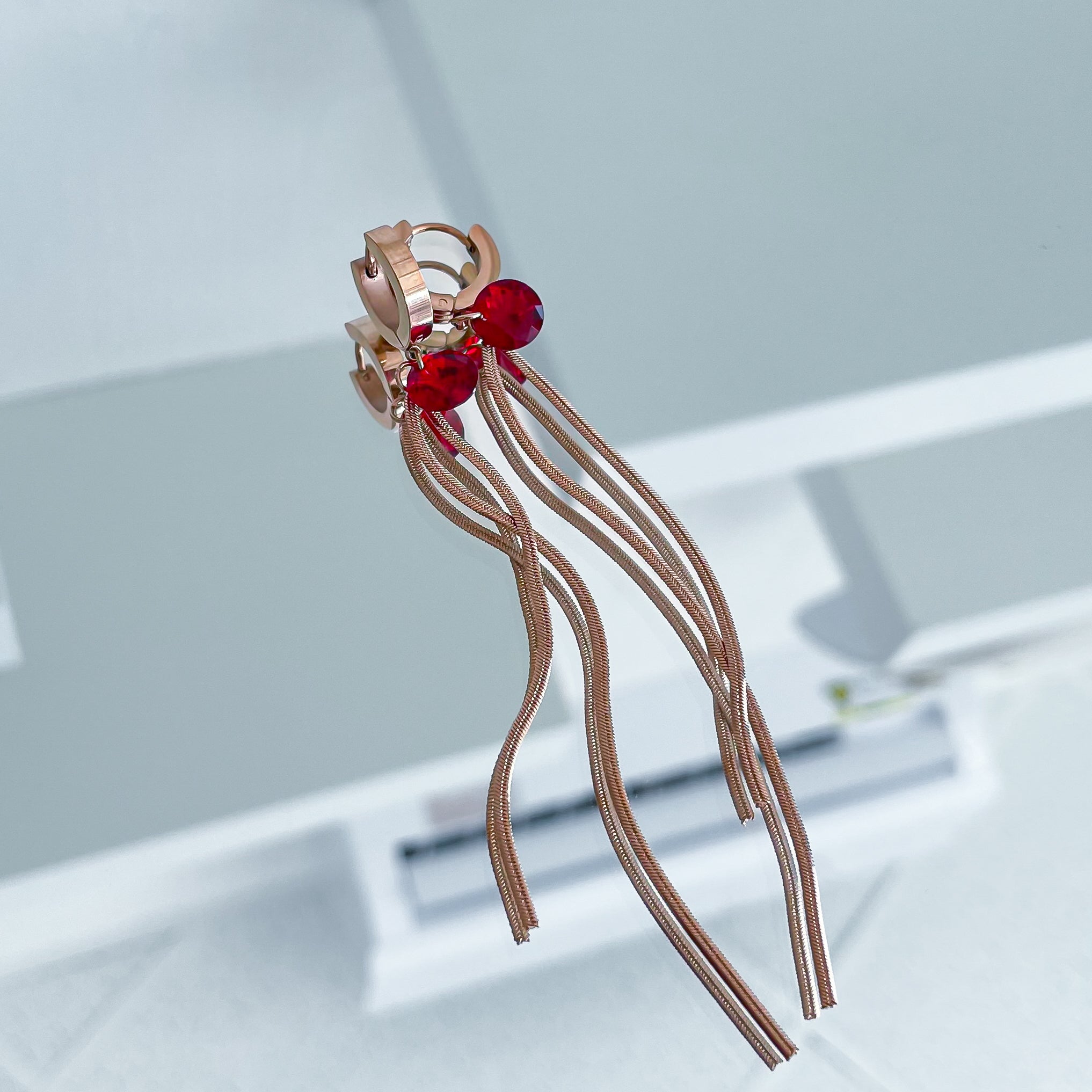 Auskari Flow Red MEGA SALE