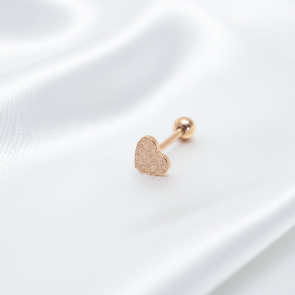 Pīrsings mēlei "Sirds"