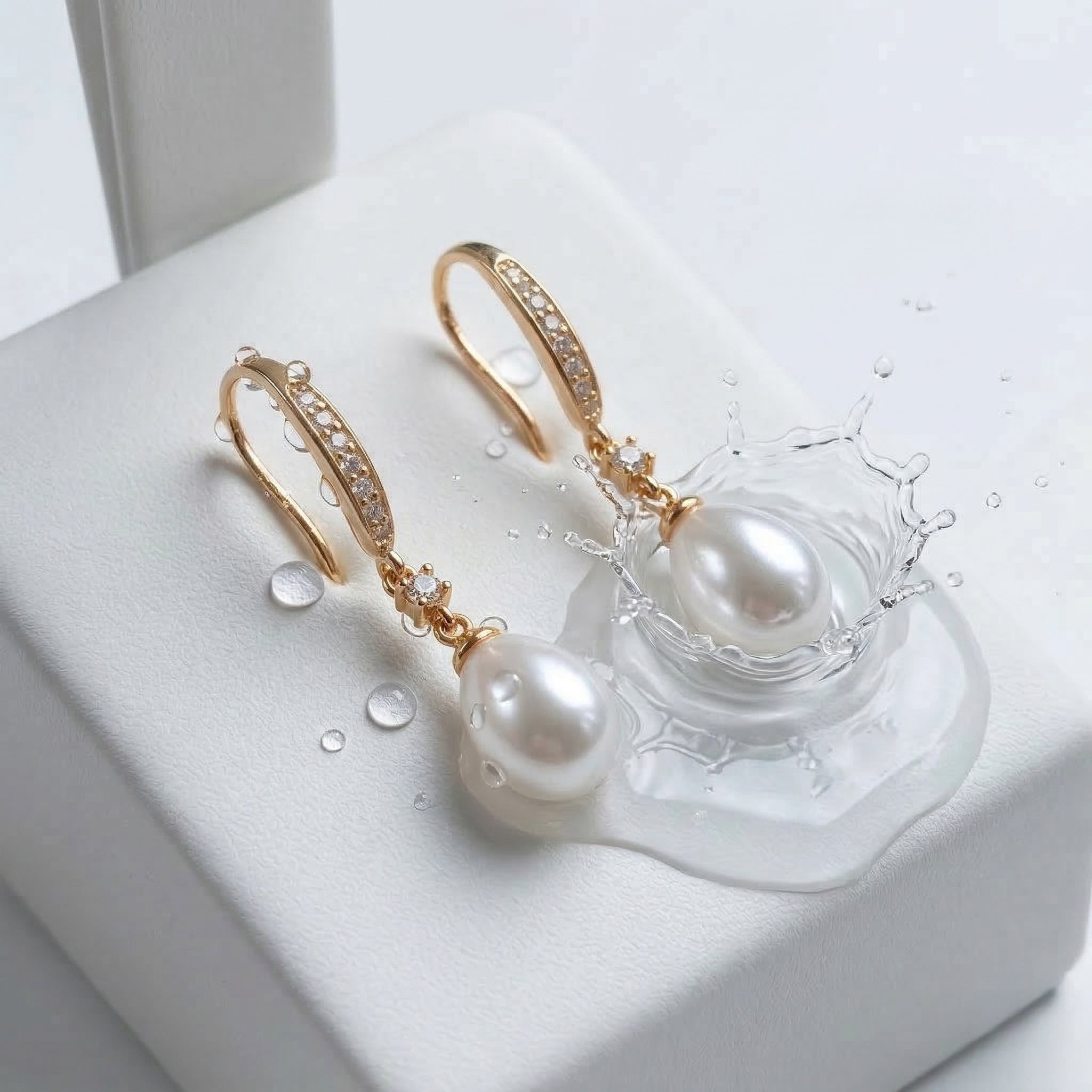 Auskari "Rīta rasas piliens"