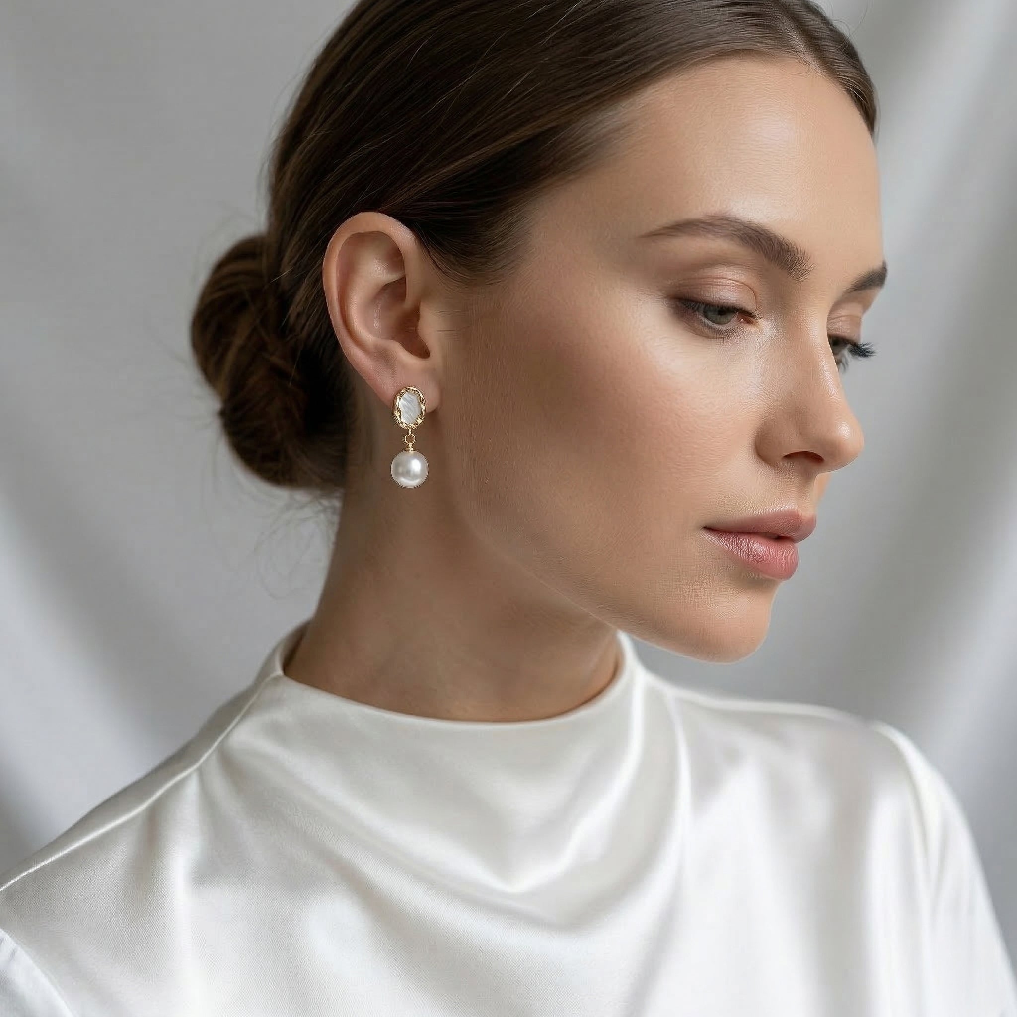 Auskari "Pērļu aura"