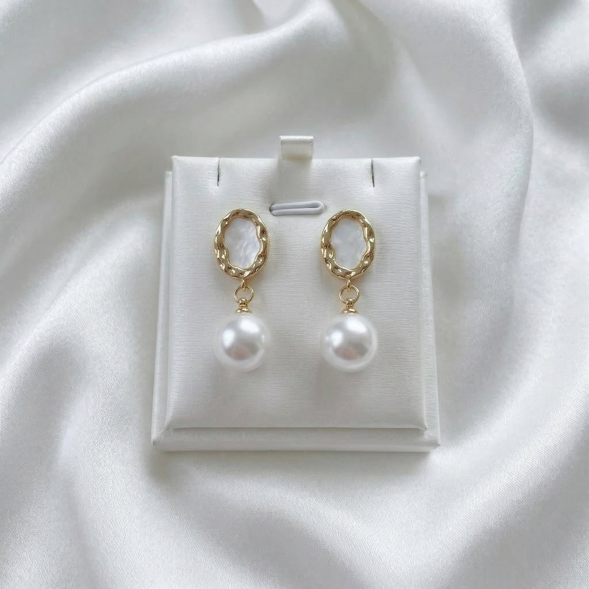 Auskari "Pērļu aura"