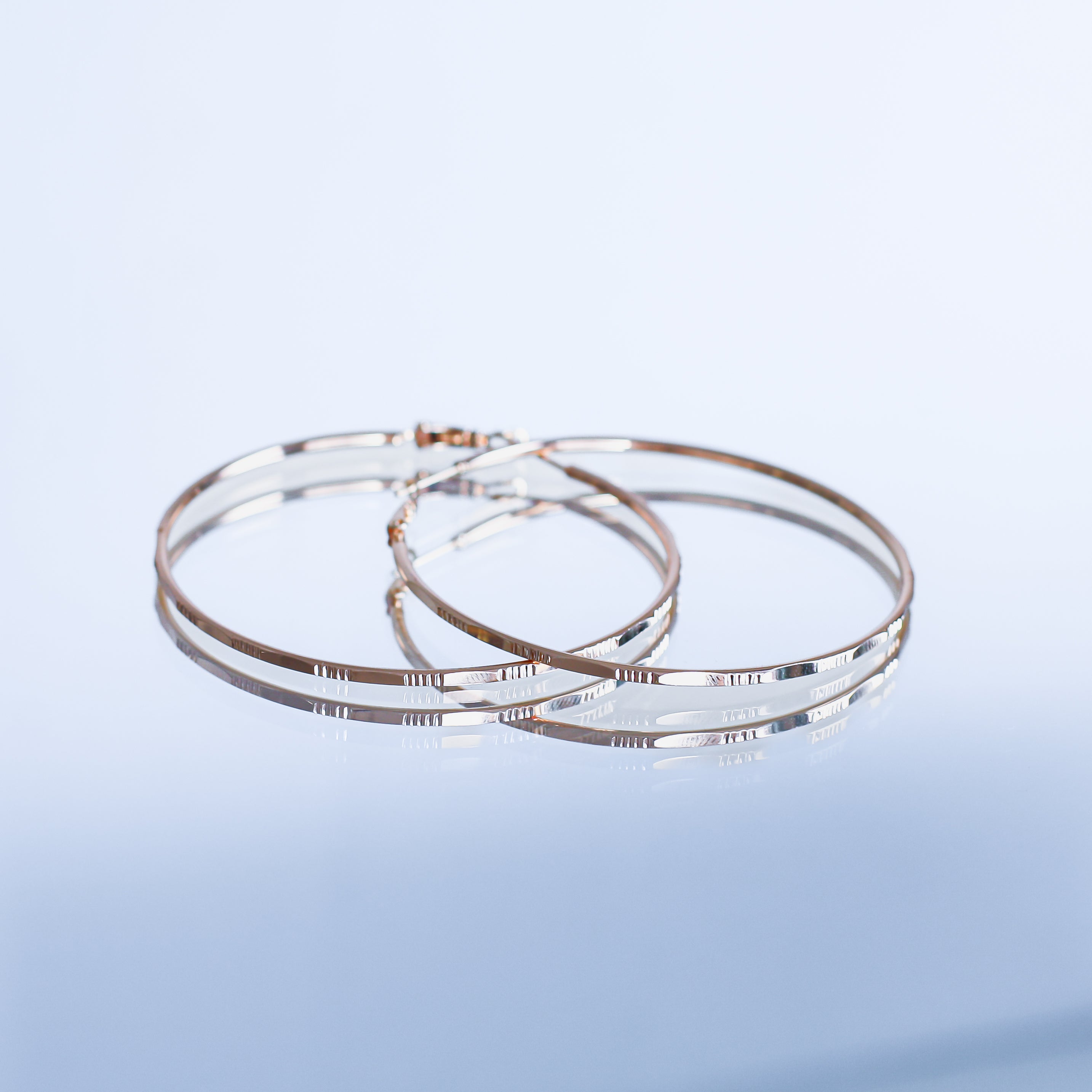 Auskari "Klasiskie,lielie riņķi"