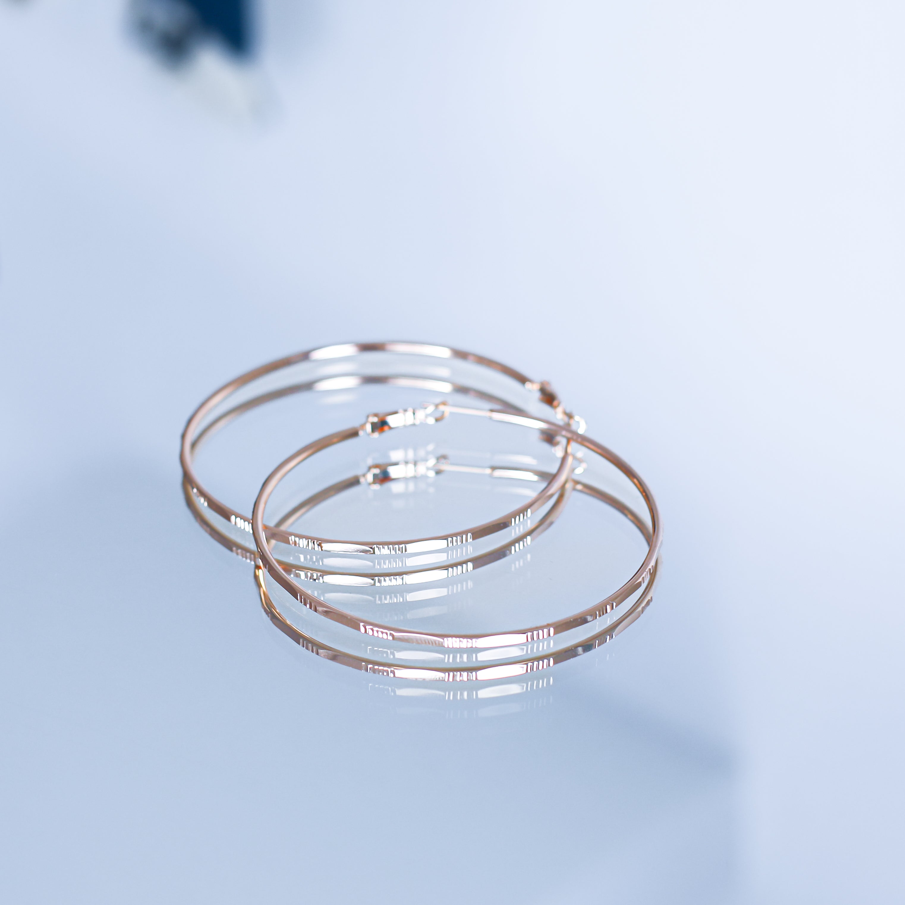 Auskari "Klasiskie,lielie riņķi"