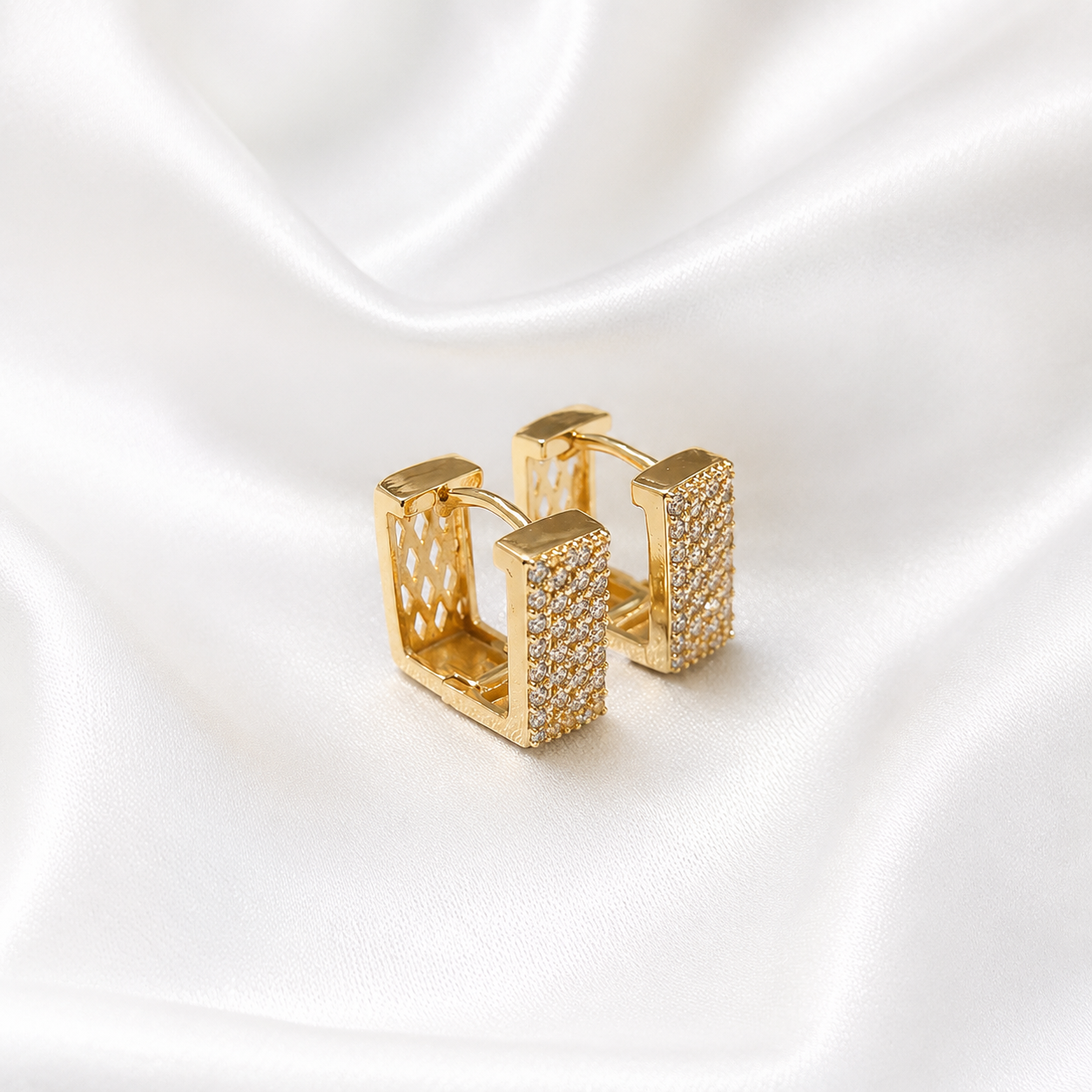 Auskari "Geometric Glam"