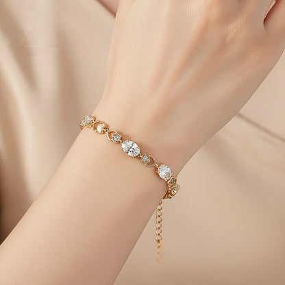 Rokassprādze &quot;Kristālu klasika&quot;