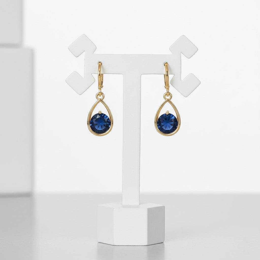 Auskari "Tumši zilā lāsīte"