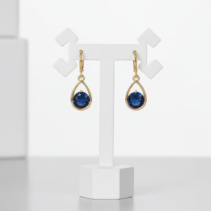 Auskari "Tumši zilā lāsīte"