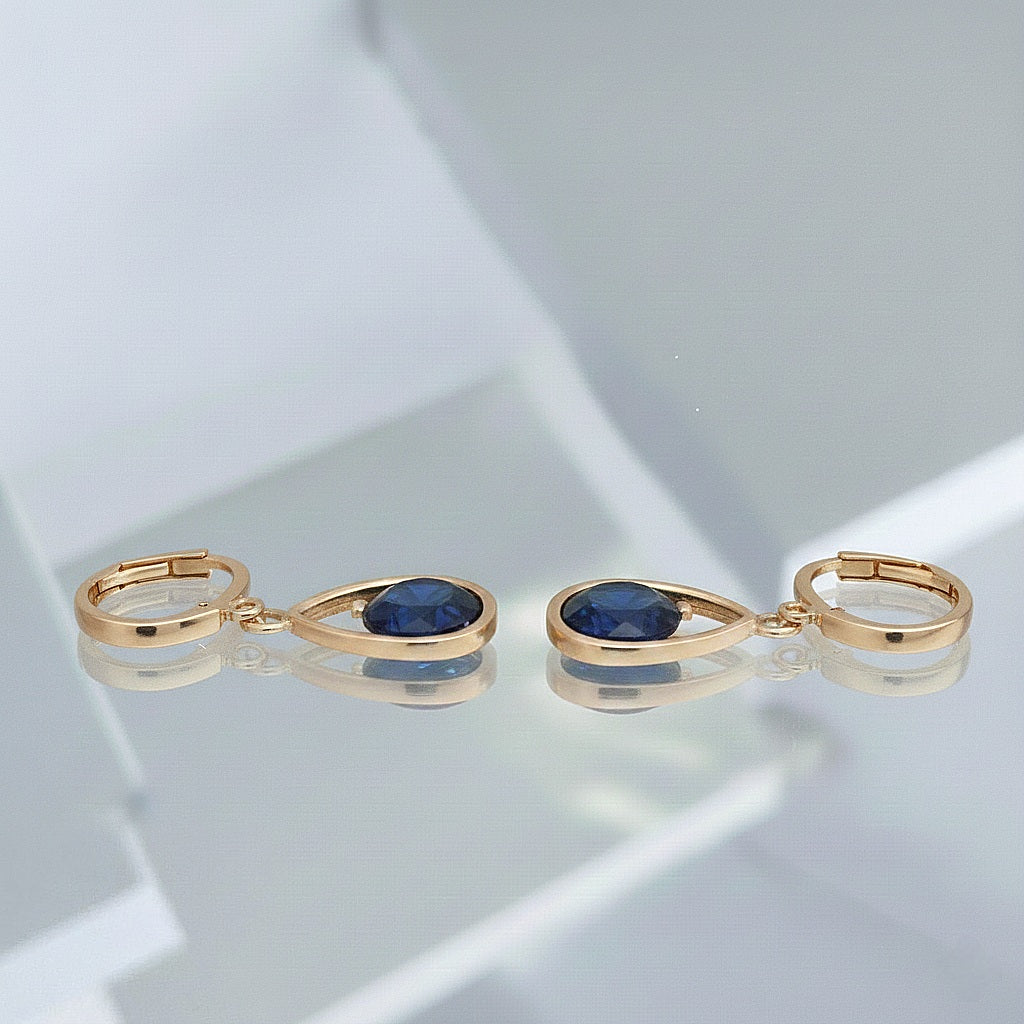 Auskari "Tumši zilā lāsīte"