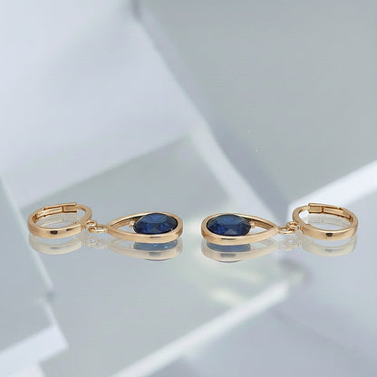 Auskari "Tumši zilā lāsīte"