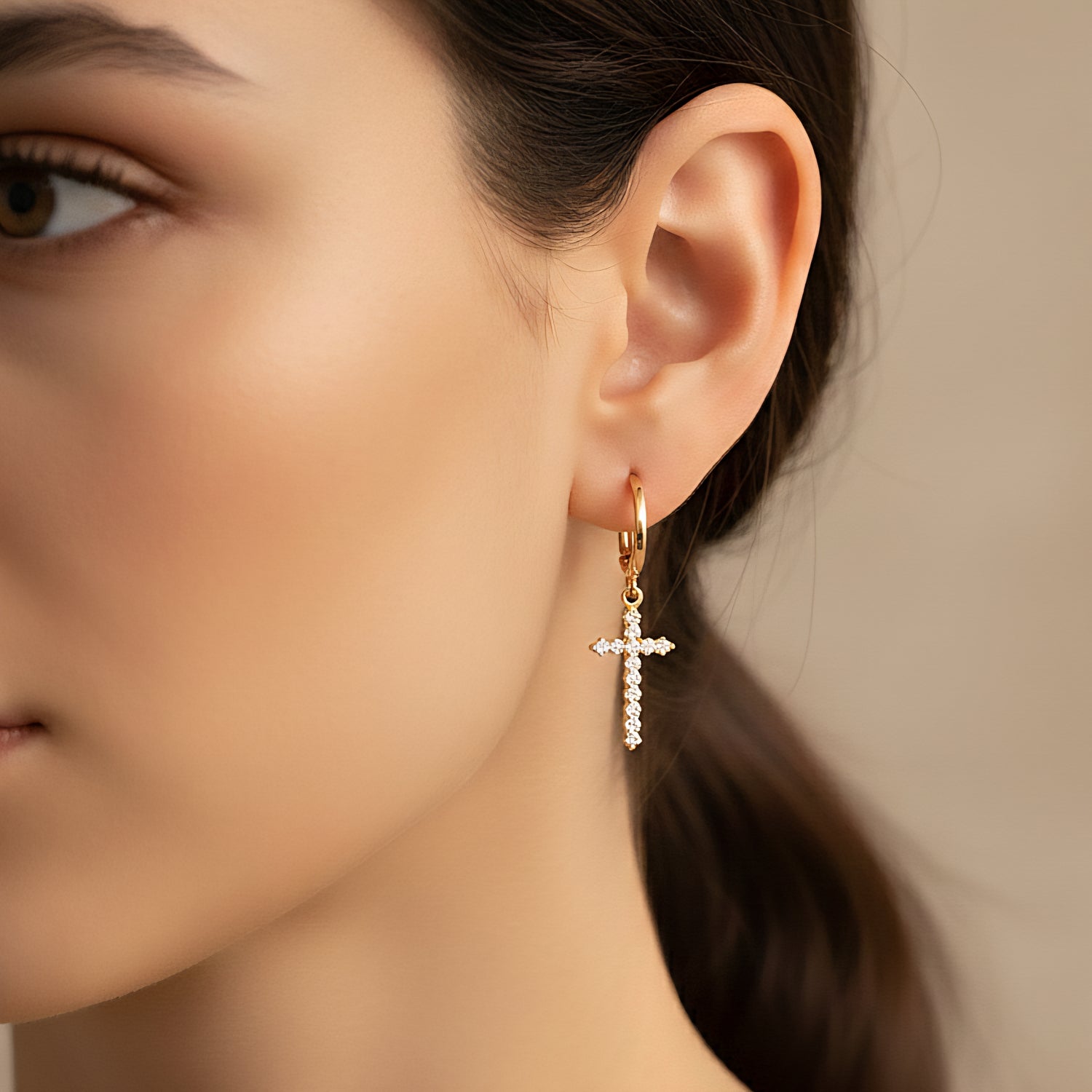 Auskari "Krusts cross"