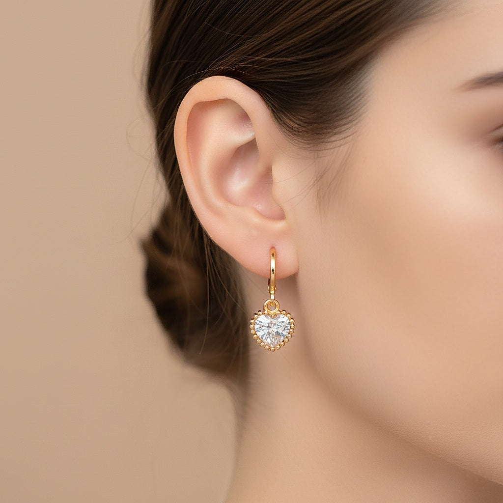 Auskari "Kristālu sirds"