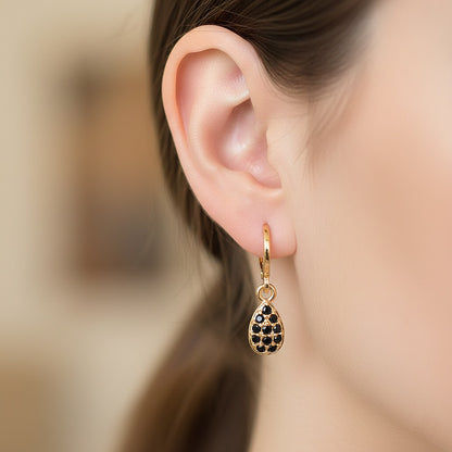 Auskari "Melnā lāsīte"