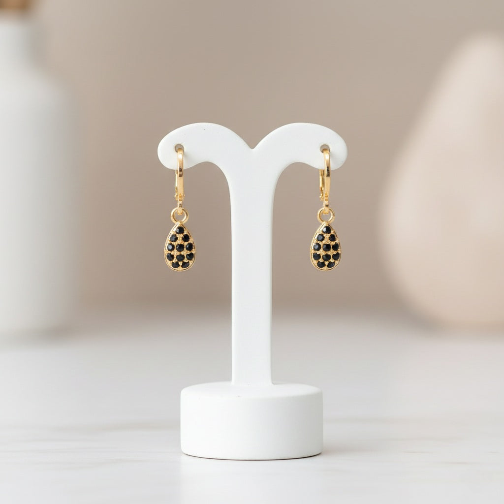 Auskari "Melnā lāsīte"