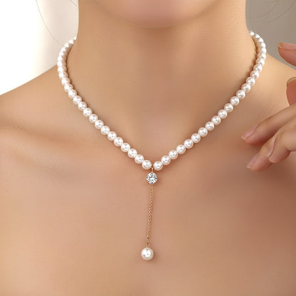 Kaklarota Pērles ar kristālu