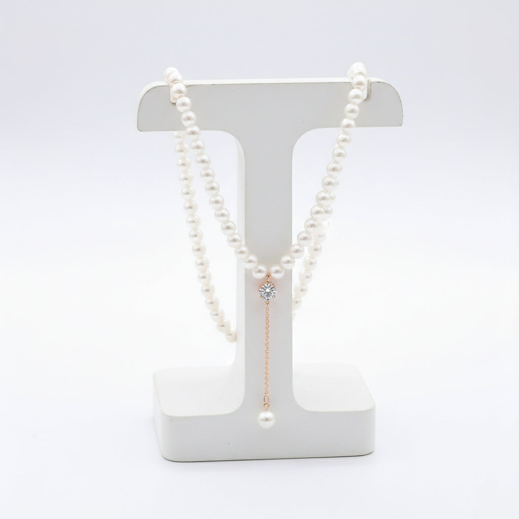 Kaklarota Pērles ar kristālu