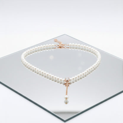 Kaklarota Pērles ar kristālu