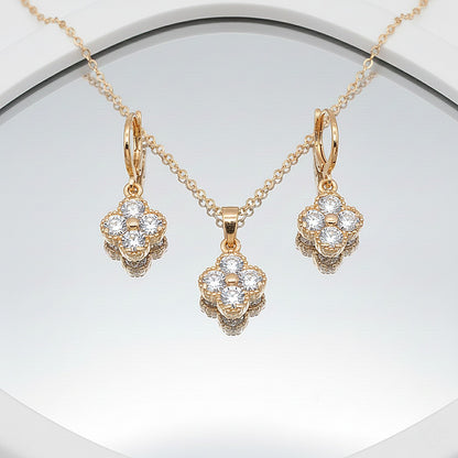 Rotu komplekts "Crystal clover četrlapiņa"