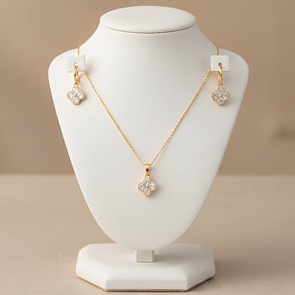 Rotu komplekts "Crystal clover četrlapiņa"