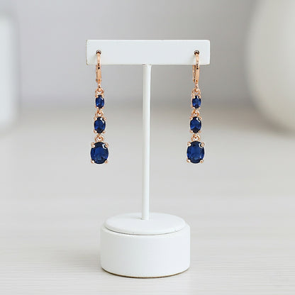 Auskari "Trīs tumši kristāli"