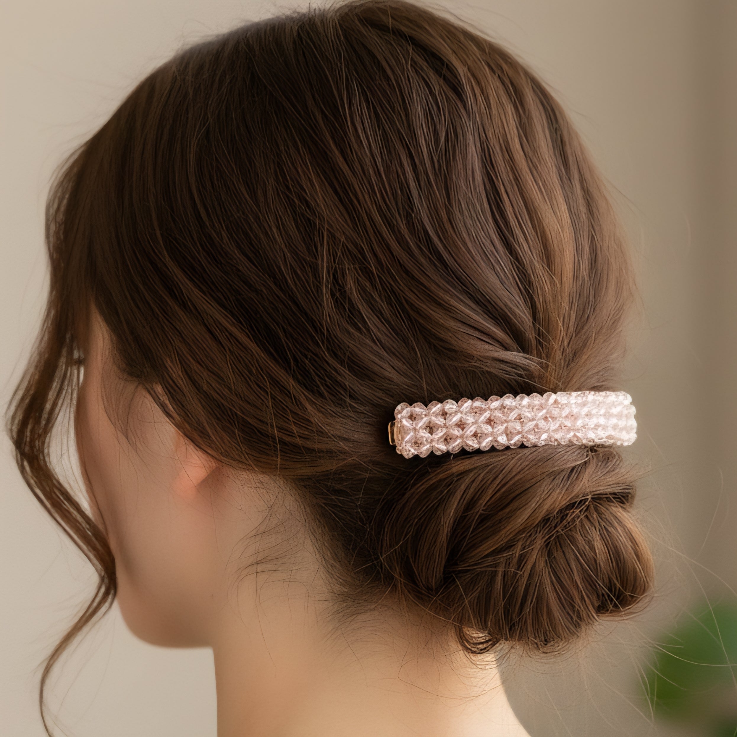 Matu sprādze "Kristālu pērlītes" IZVĒLIES SAVU KRĀSU