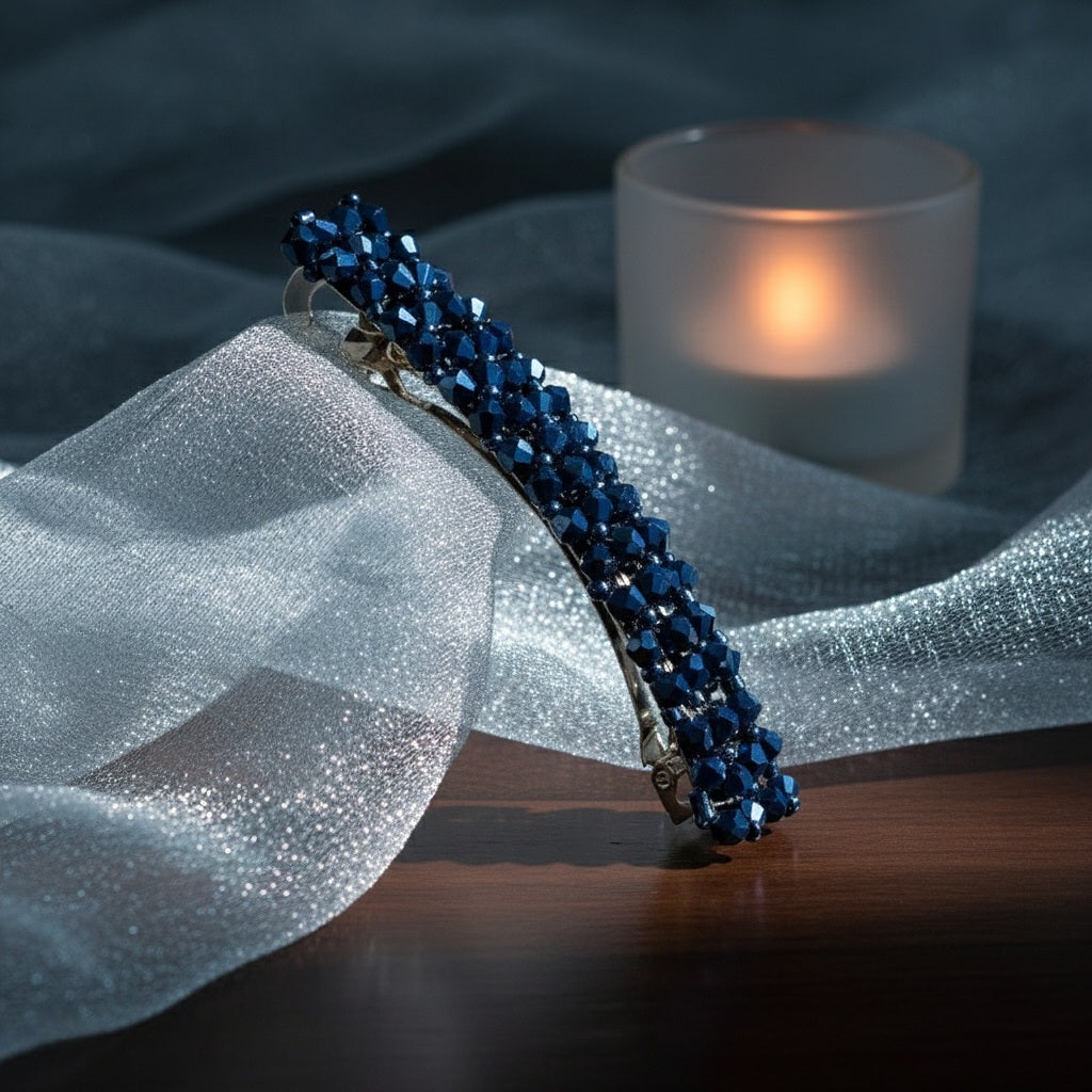 Matu sprādze "Kristālu pērlītes" IZVĒLIES SAVU KRĀSU